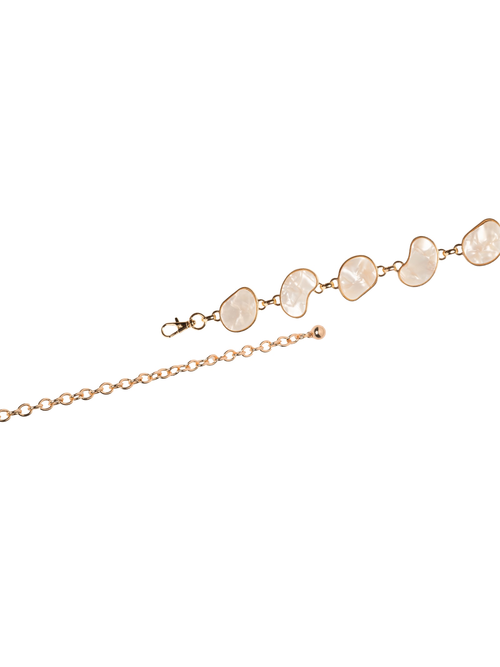 Cinto Feminino Corrente Resina Dourado Market 33