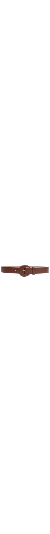 Cinto Feminino Couro Com Fivela Encapada - Azul