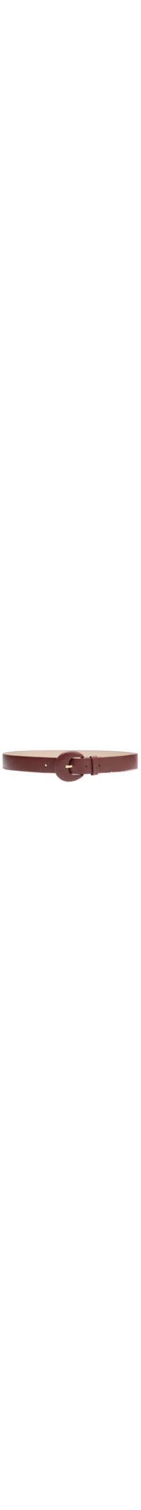 Cinto Feminino Couro Com Fivela Encapada - Azul