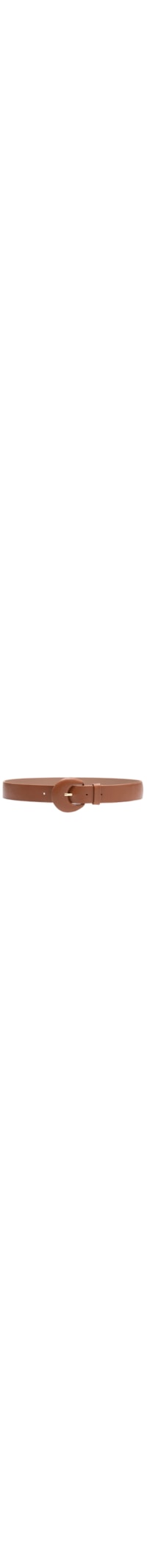 Cinto Feminino Couro Com Fivela Encapada - Azul