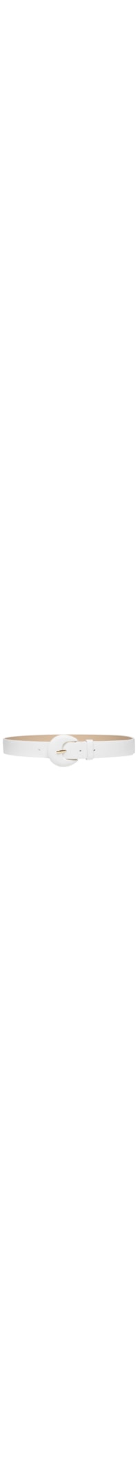 Cinto Feminino Couro Com Fivela Encapada - Azul