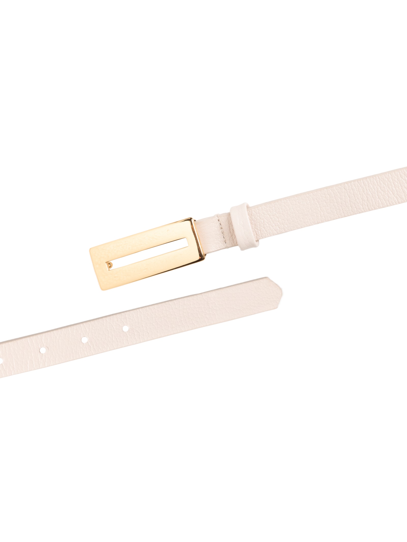 Cinto Feminino Couro Com Fivela Retangular Off White Market 33