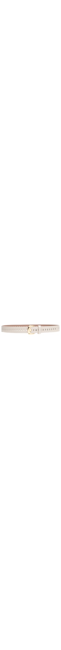 Cinto Feminino Couro Detalhado - Off White