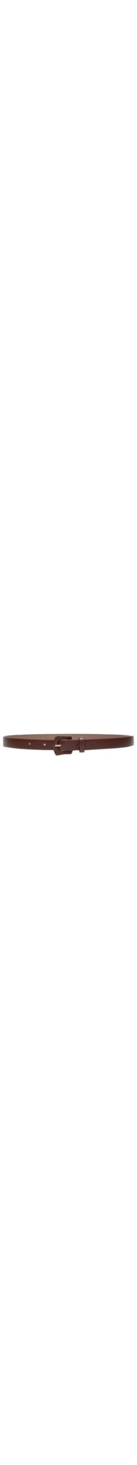 Cinto Feminino Couro Fivela Encapada - Marrom