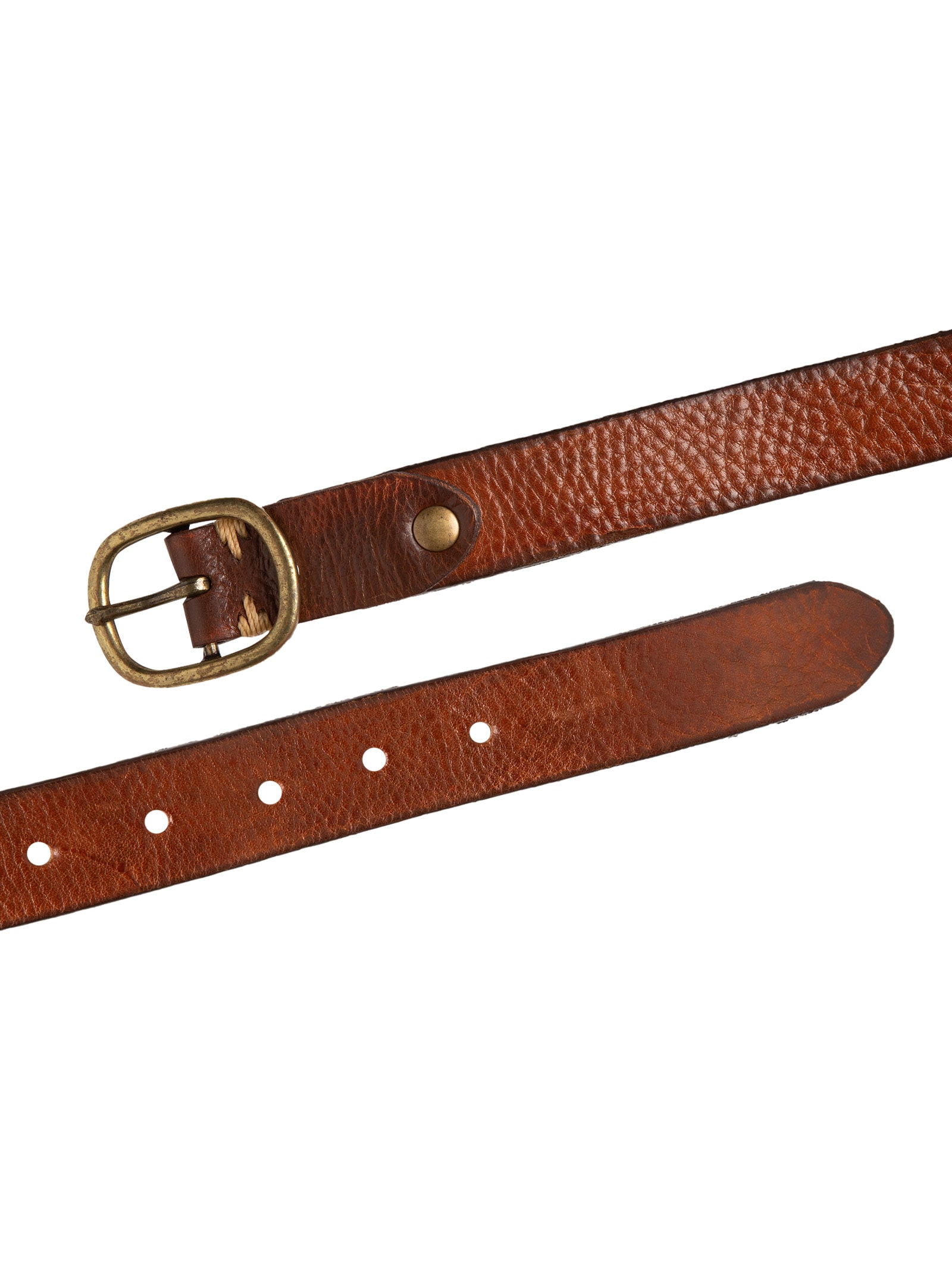 CInto Feminino Couro Fivela Vintage Marrom Maria Filó