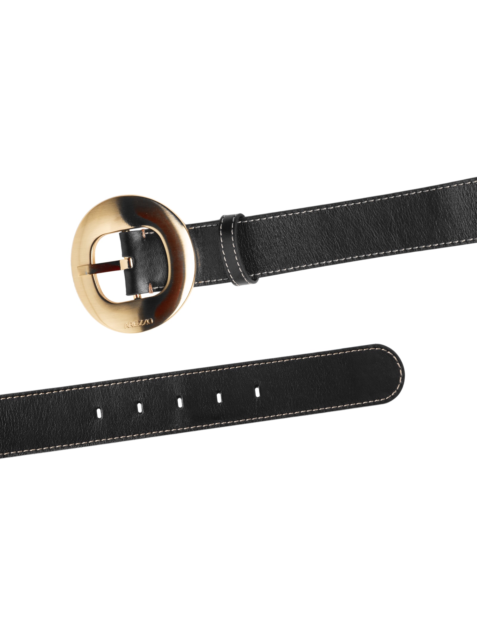 Cinto Feminino Couro Preto Arezzo