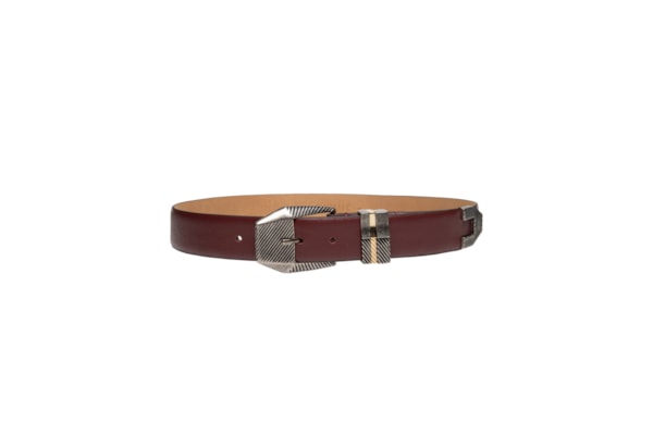 Cinto Feminino Dark Brown - Vermelho