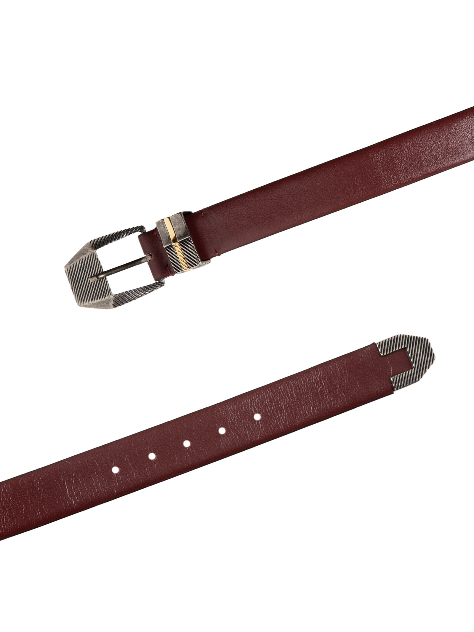 Cinto Feminino Dark Brown Vermelho Animale Jeans