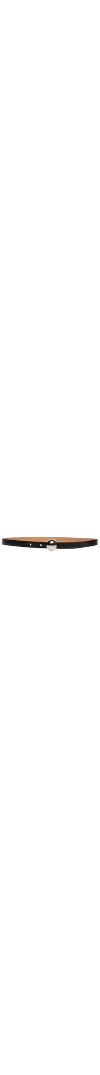 Cinto Feminino De Couro Ball - Preto