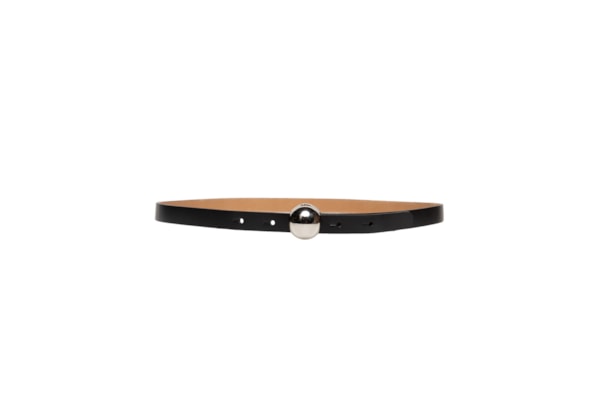 Cinto Feminino De Couro Ball - Preto