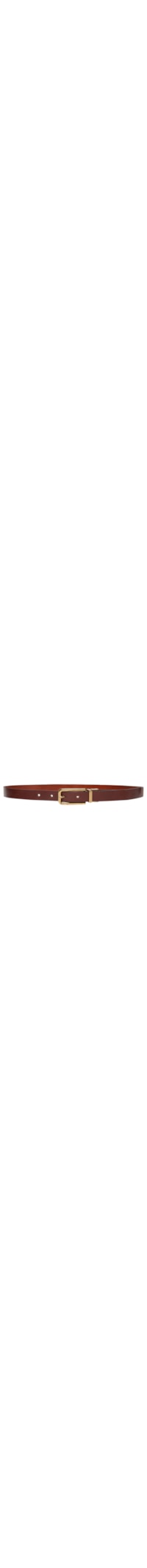 Cinto Feminino De Couro Dupla Face - Marrom