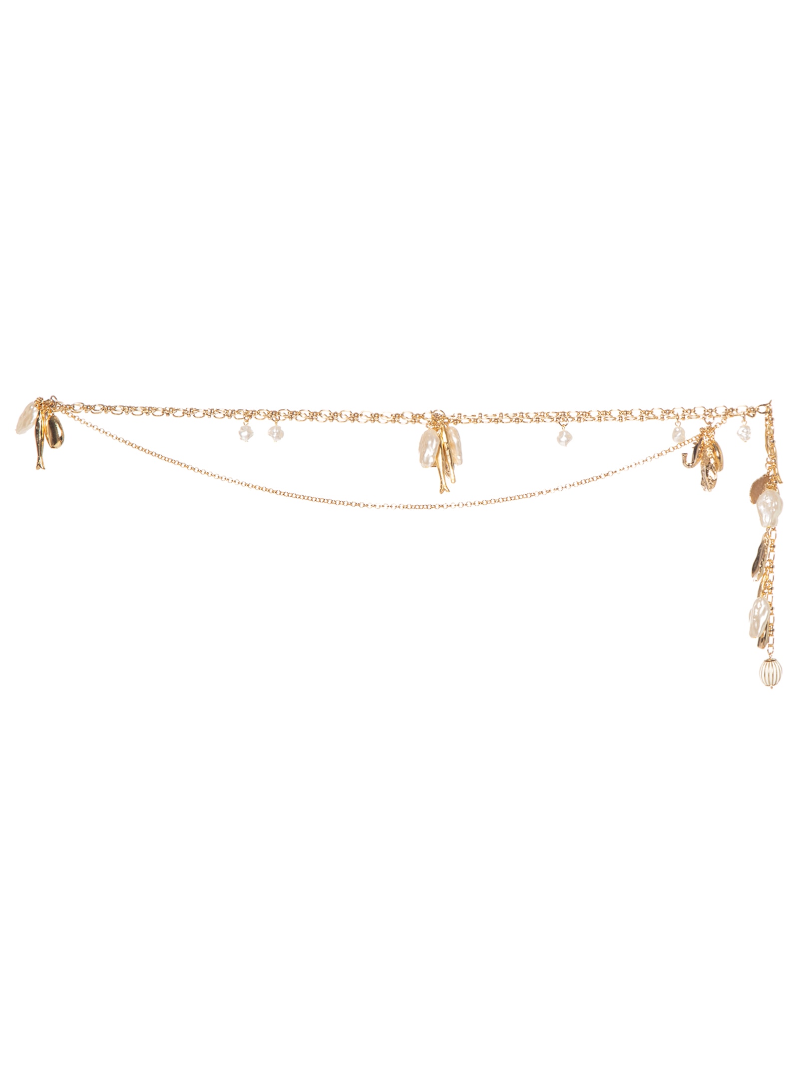 Cinto Feminino De Metal Mar Aberto Dourado Animale