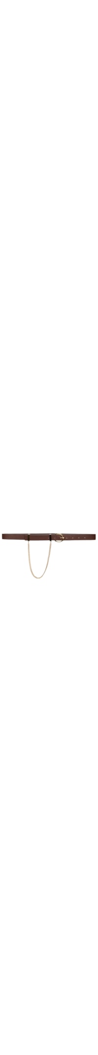 Cinto Feminino Detalhe Corrente Viena - Marrom