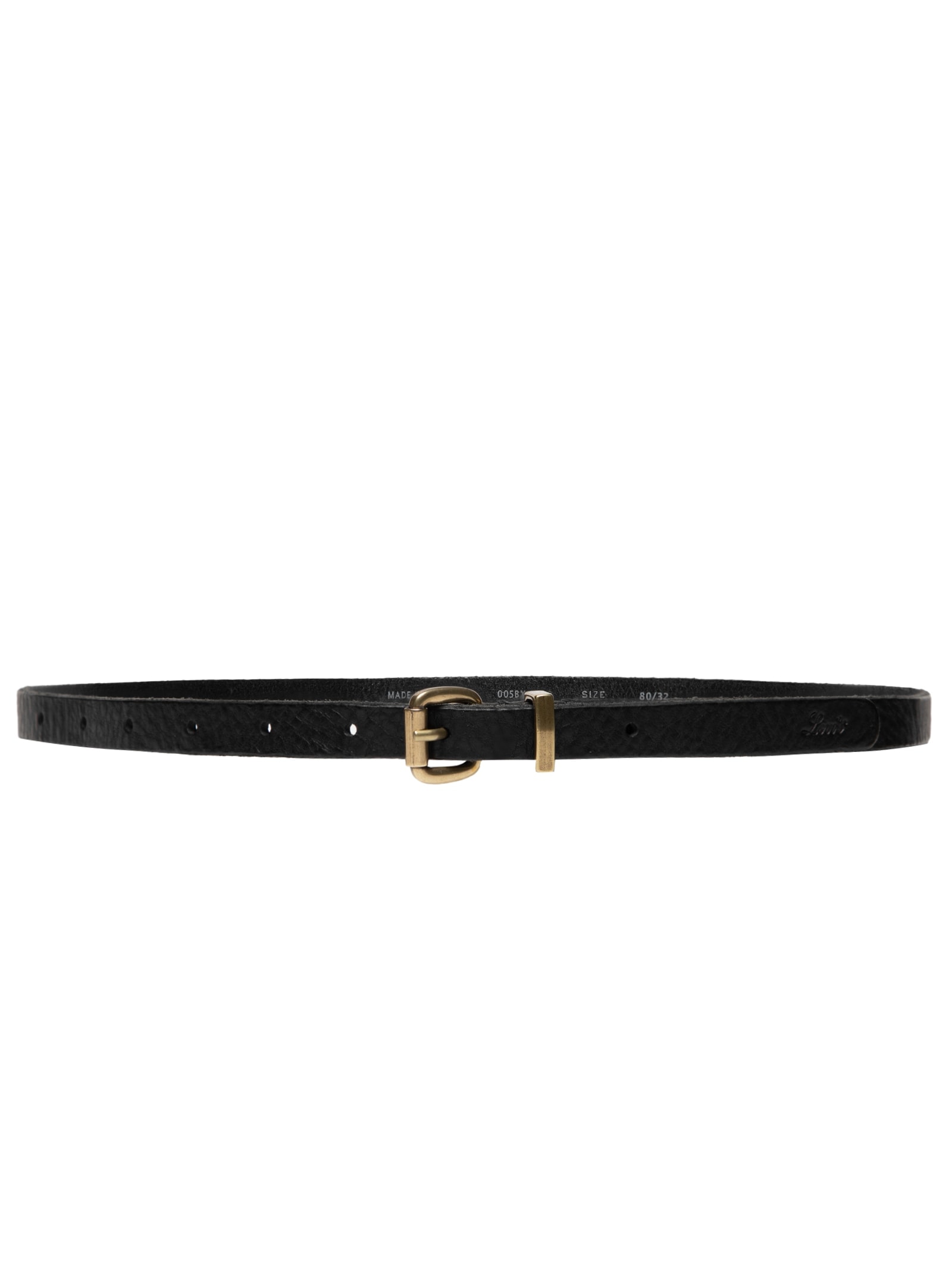 Cinto Feminino Dillon Narrow Preto Levi's
