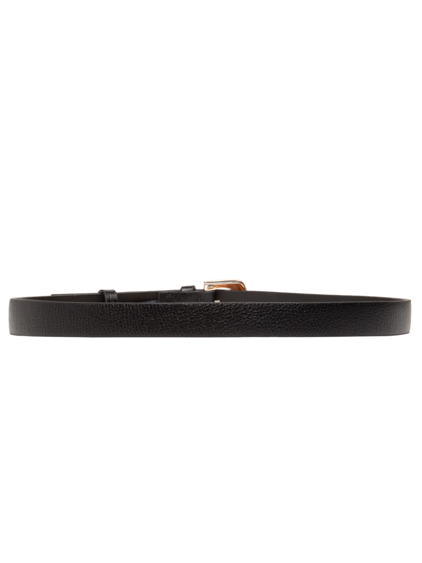Cinto Feminino Em Couro Com Fivela Orgânica Preto '2Essential