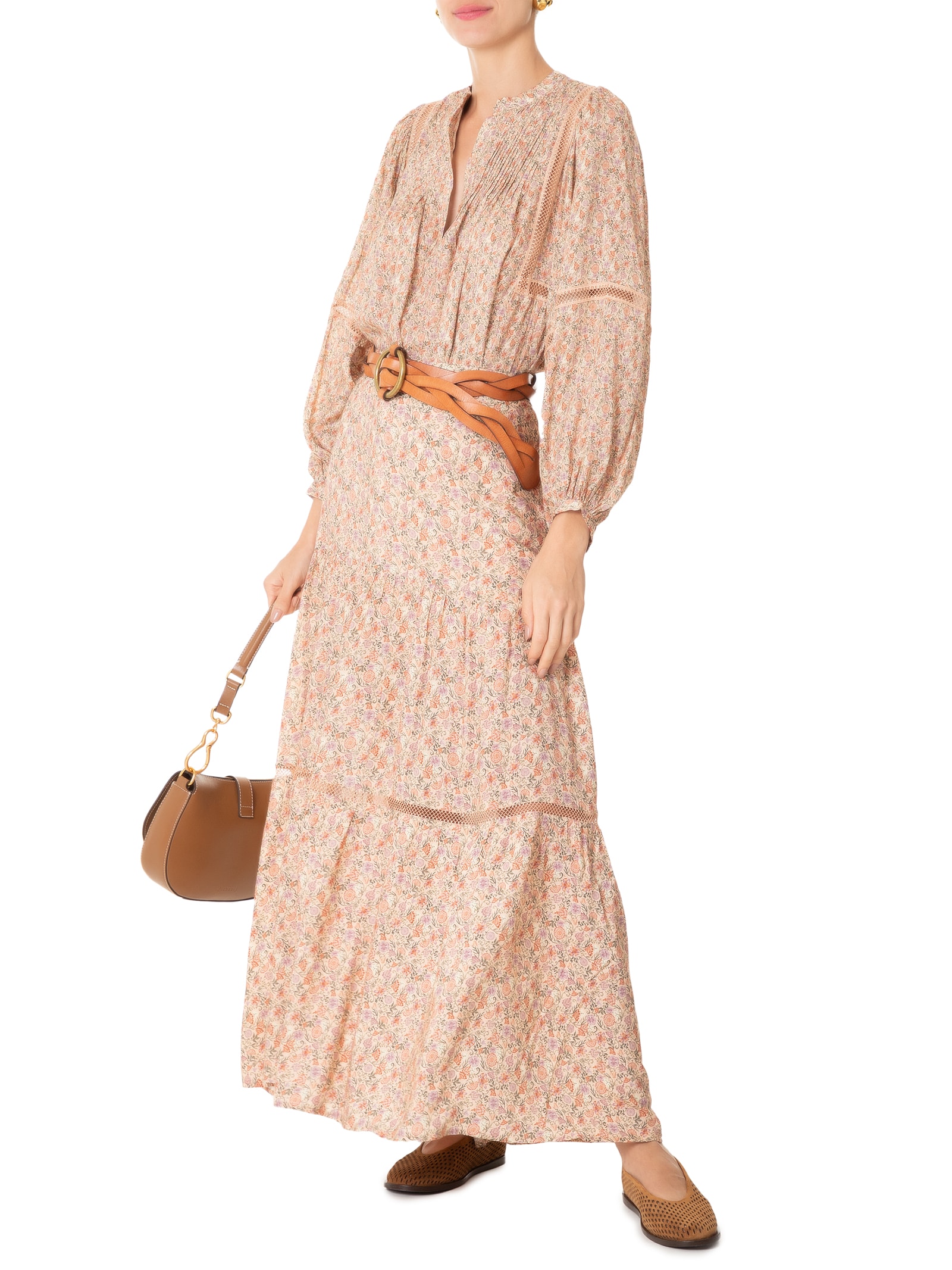 Cinto Feminino Em Couro Com Fivela Ouro Velho Marrom Maria Filó