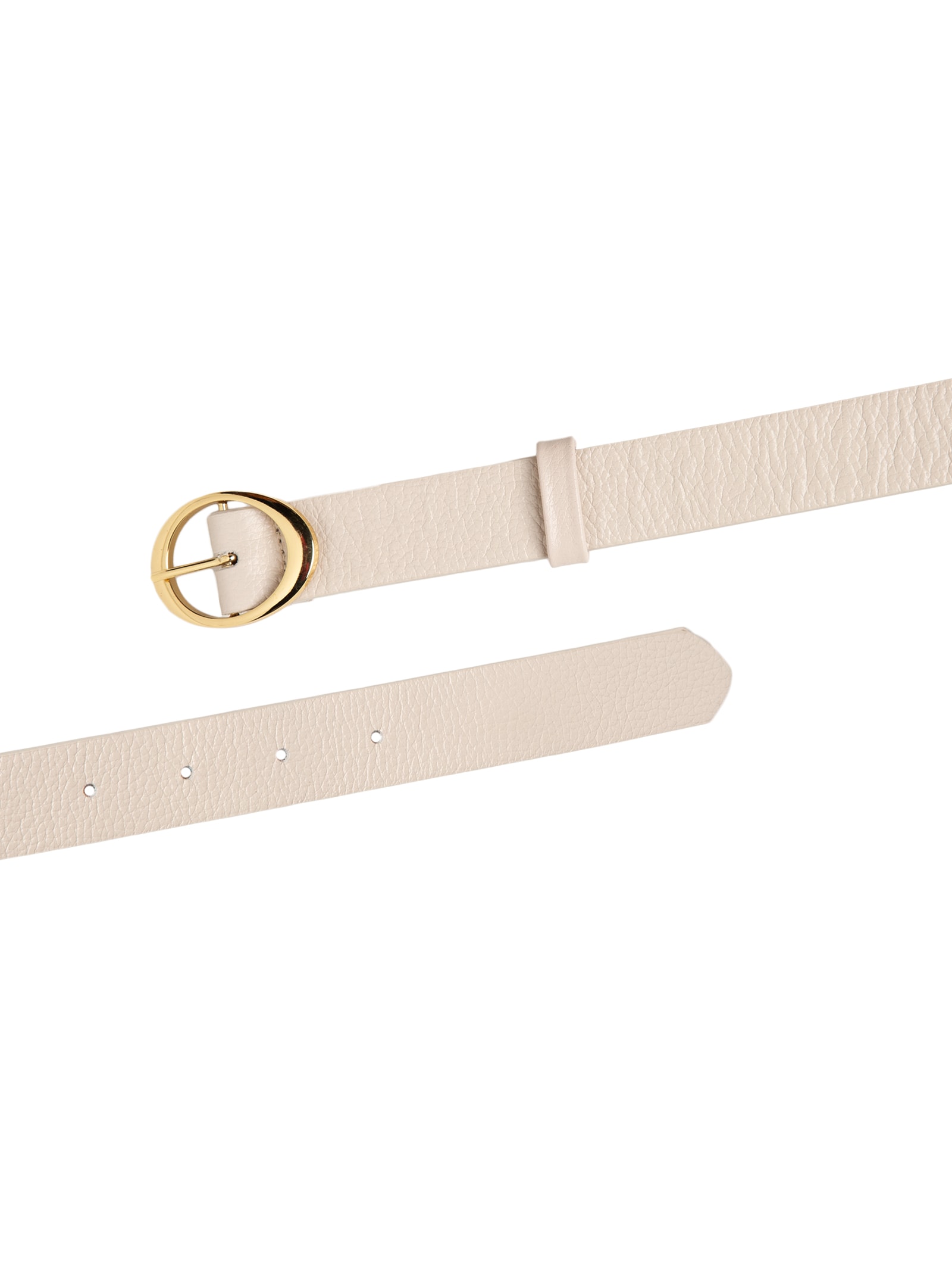 Cinto Feminino Em Couro Com Fivela Oval Off White Market 33