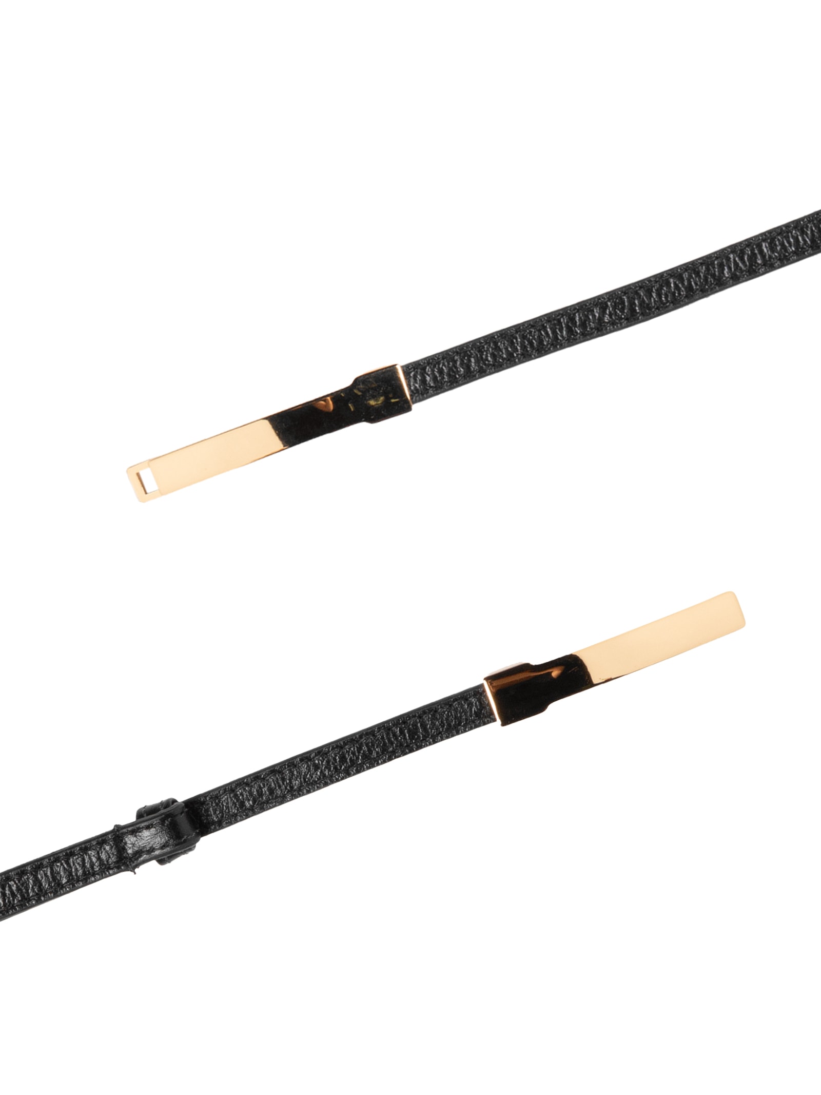 Cinto Feminino Em Couro Com Fivela Retangular Preto Market 33