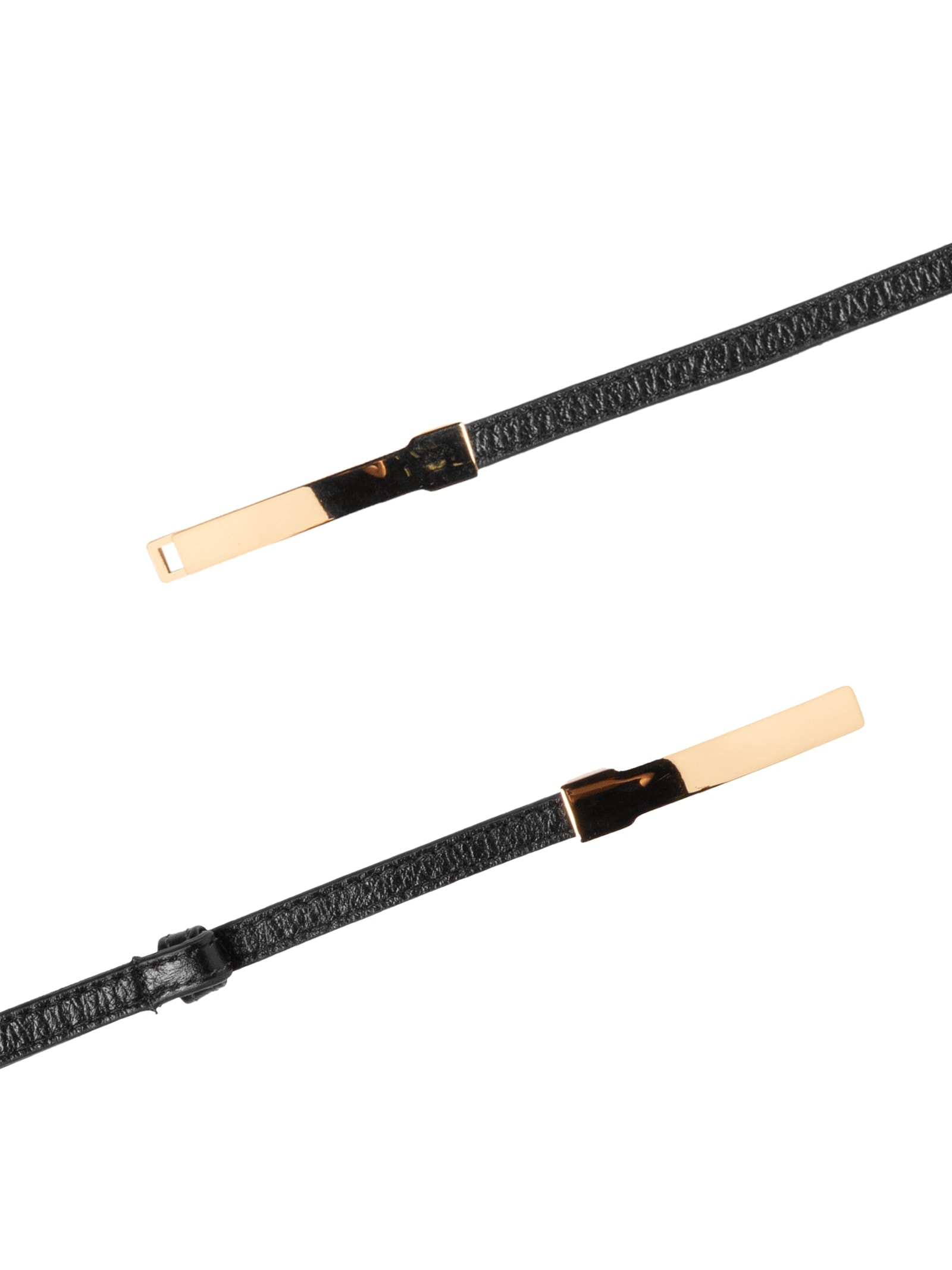 Cinto Feminino Em Couro Com Fivela Retangular Preto Market 33