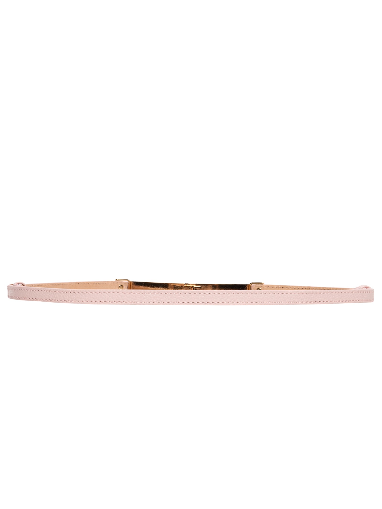 Cinto Feminino Em Couro Com Fivela Retangular Rosa Market 33