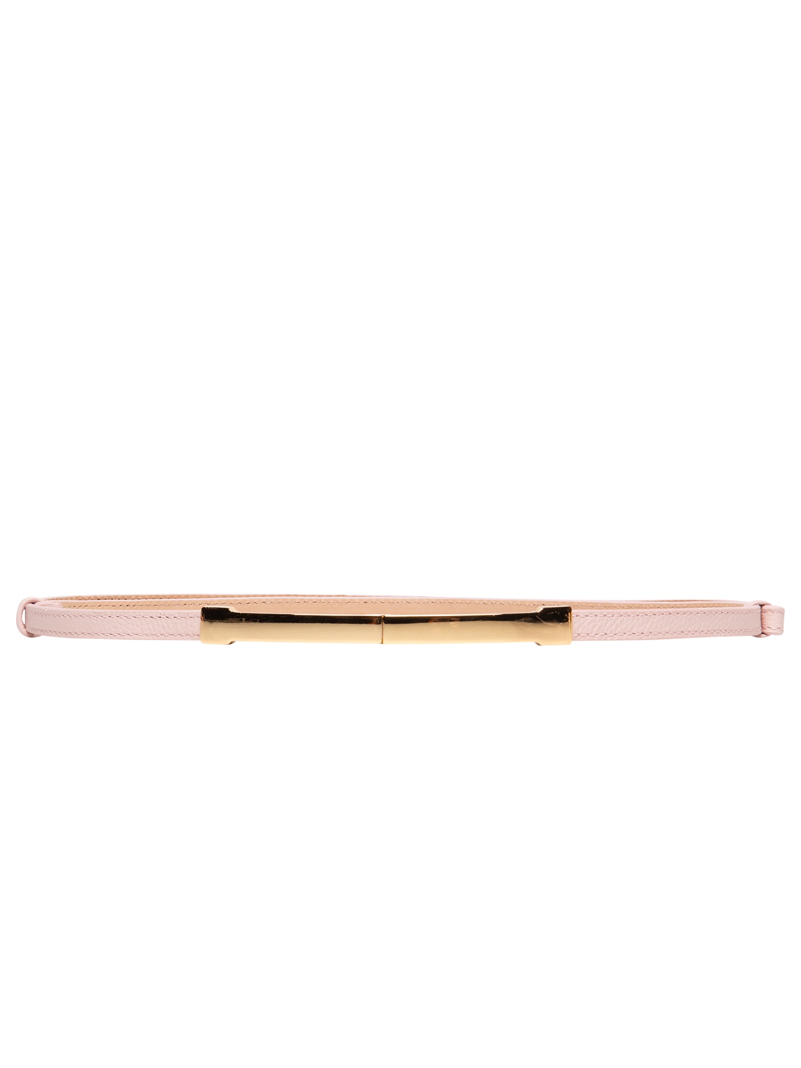 Cinto Feminino Em Couro Com Fivela Retangular Rosa Market 33
