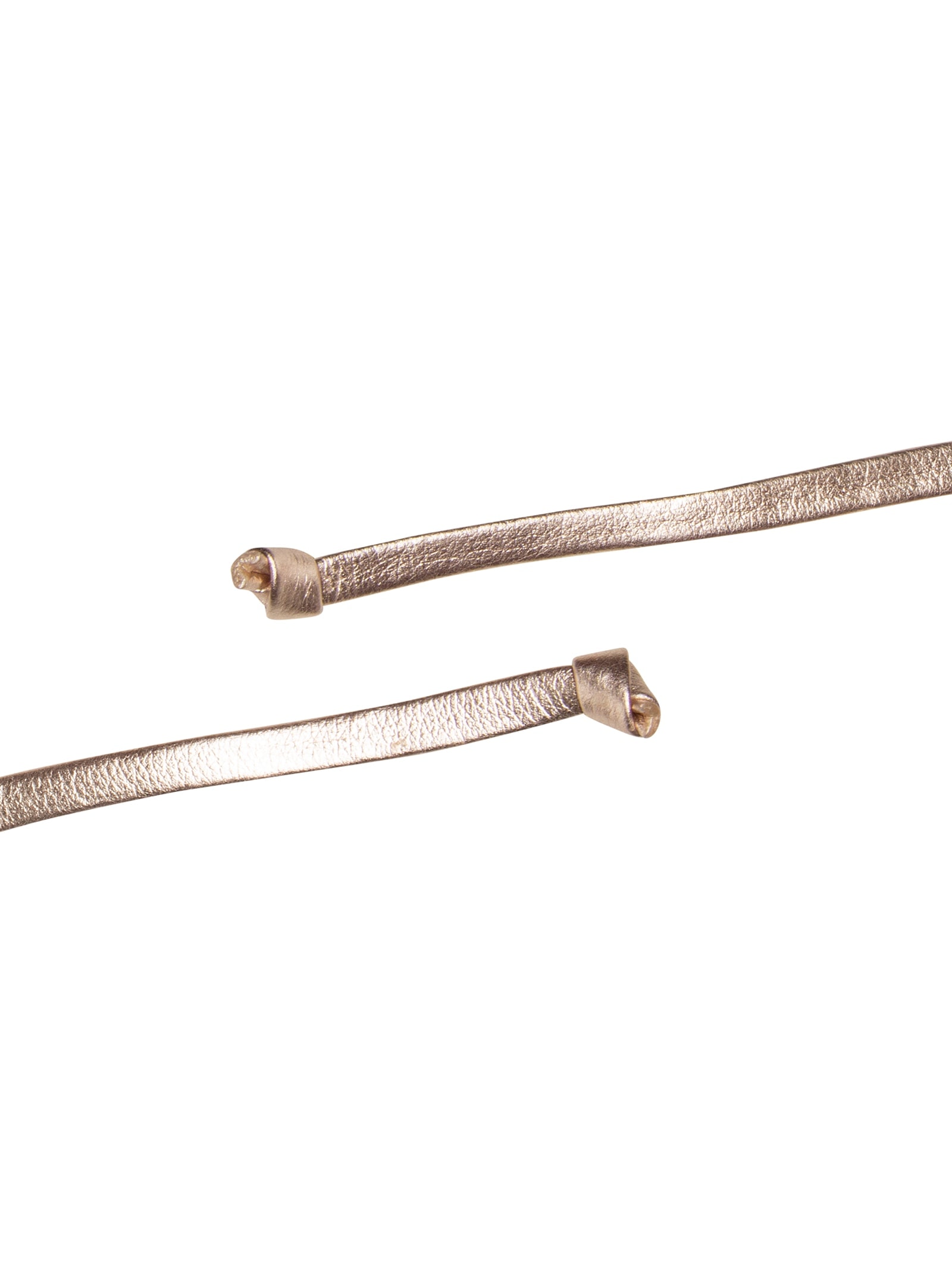 CInto Feminino Em Couro Com Lírio Em Metal Dourado Market 33