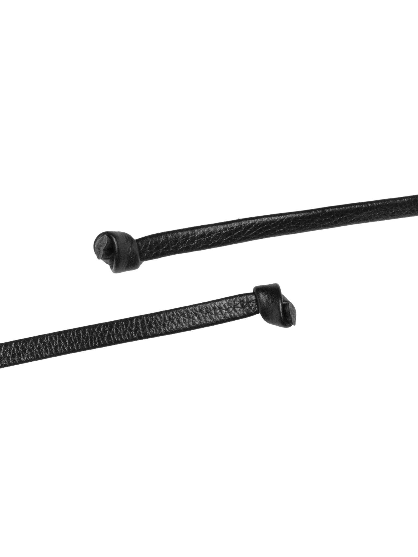 CInto Feminino Em Couro Com Lírio Em Metal Preto Market 33