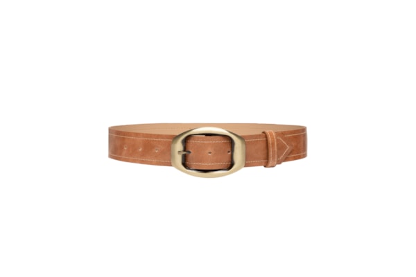 Cinto Feminino em Couro - Marrom