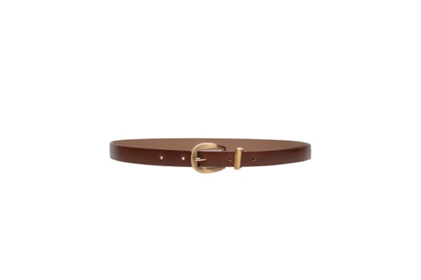 Cinto Feminino Em Couro - Marrom