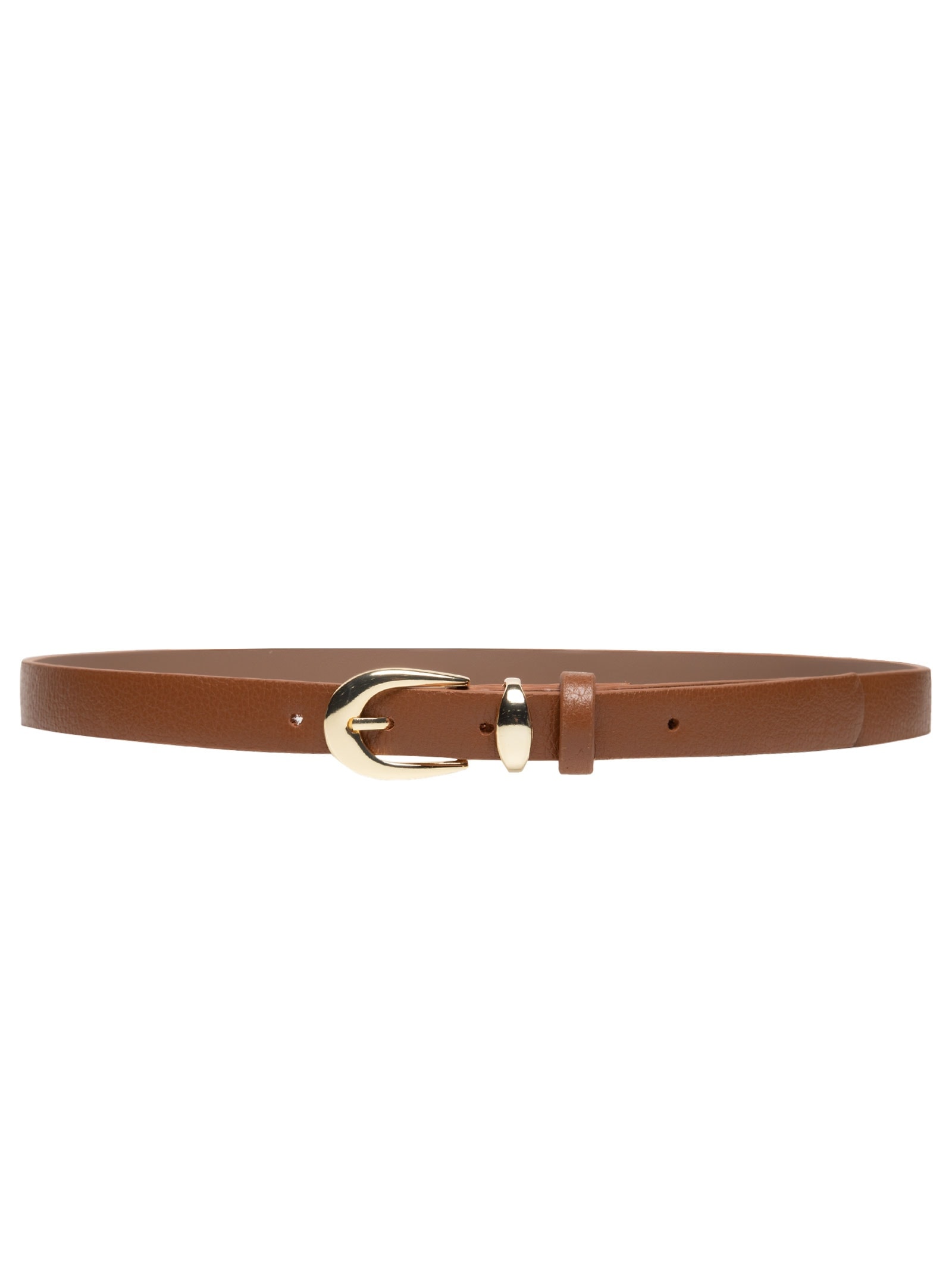 Cinto Feminino Em Couro Marrom Market 33