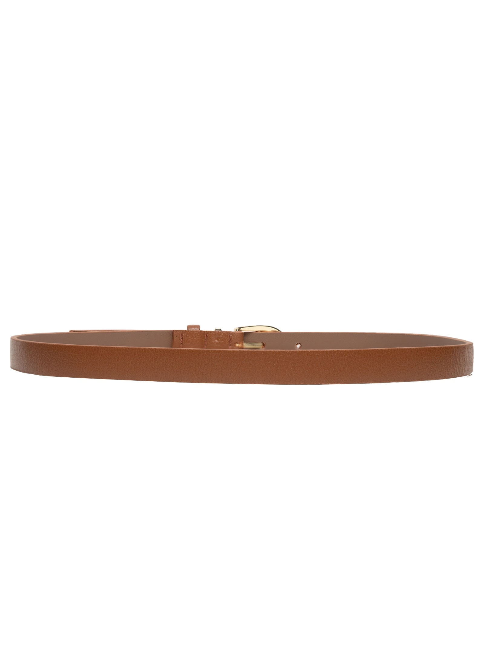 Cinto Feminino Em Couro Marrom Market 33