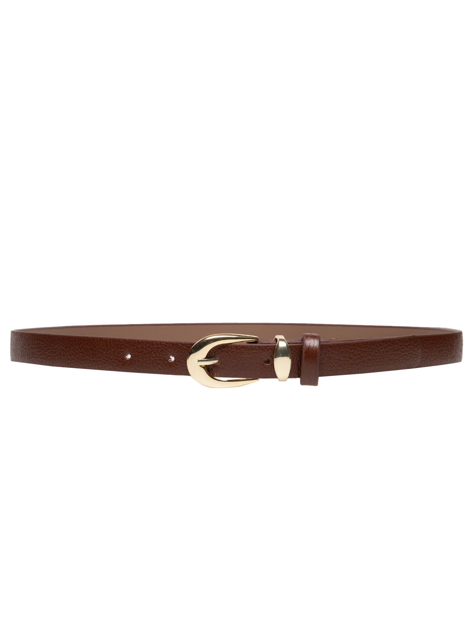 Cinto Feminino Em Couro Marrom Market 33