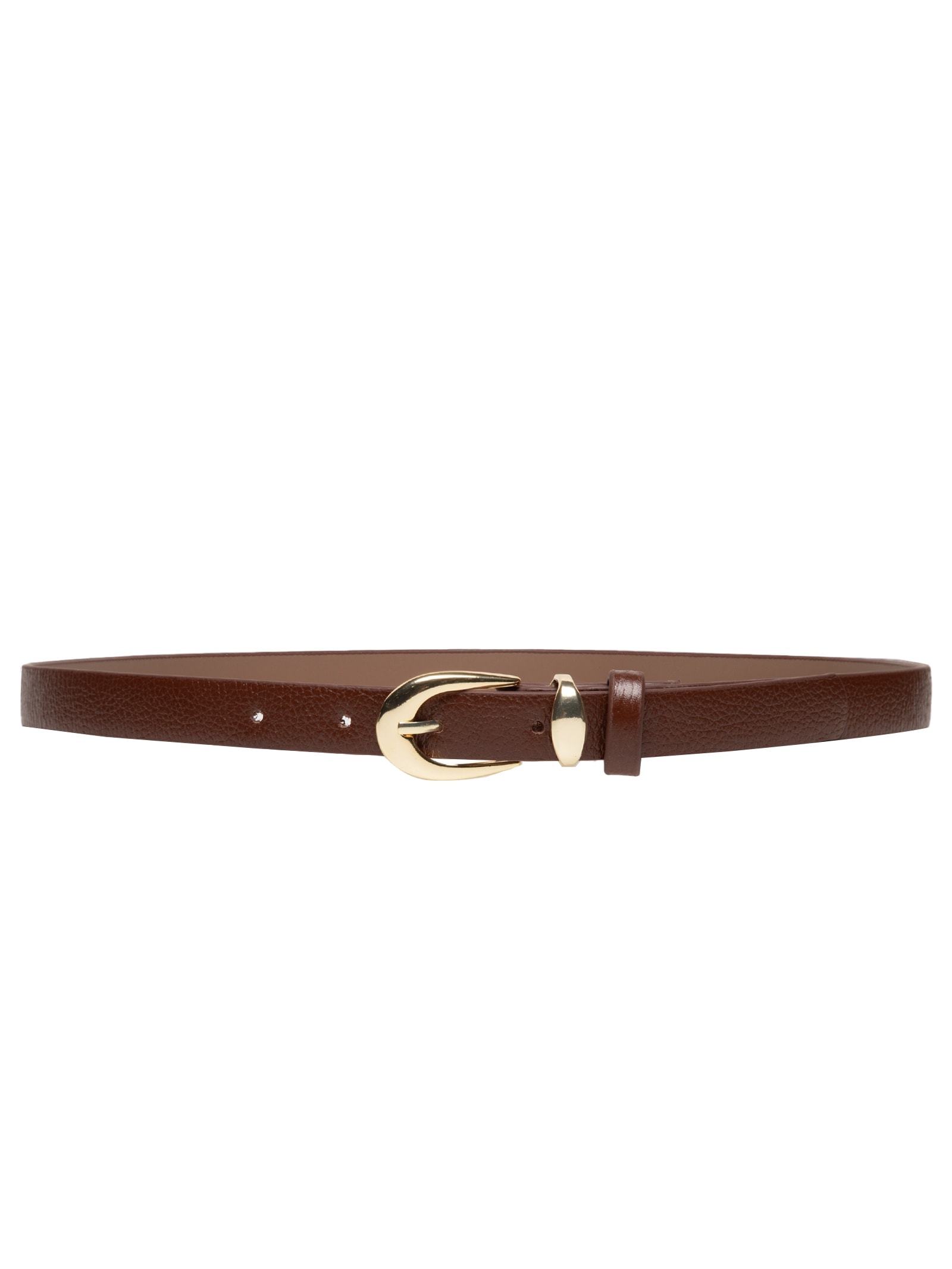Cinto Feminino Em Couro Marrom Market 33