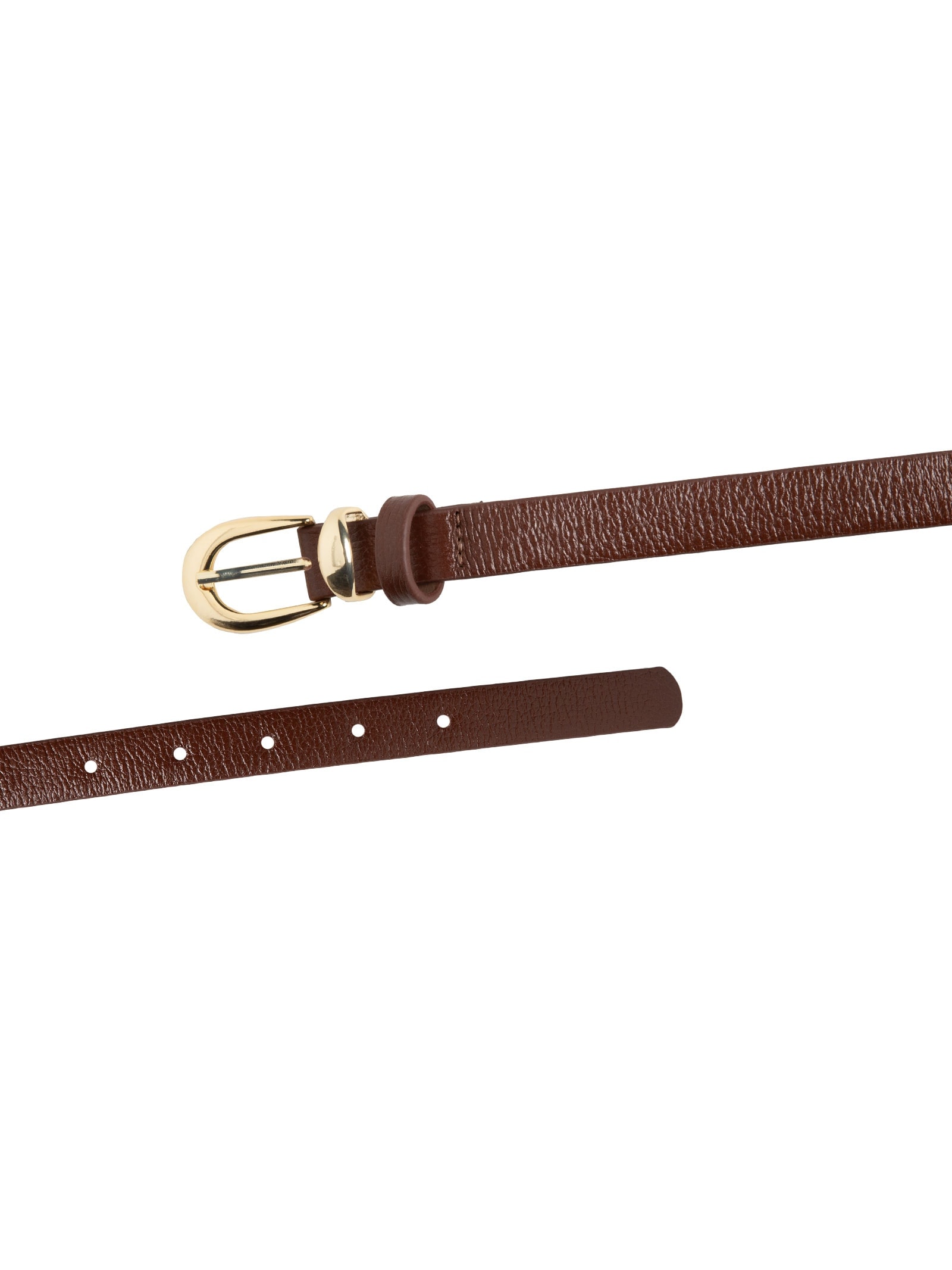 Cinto Feminino Em Couro Marrom Market 33