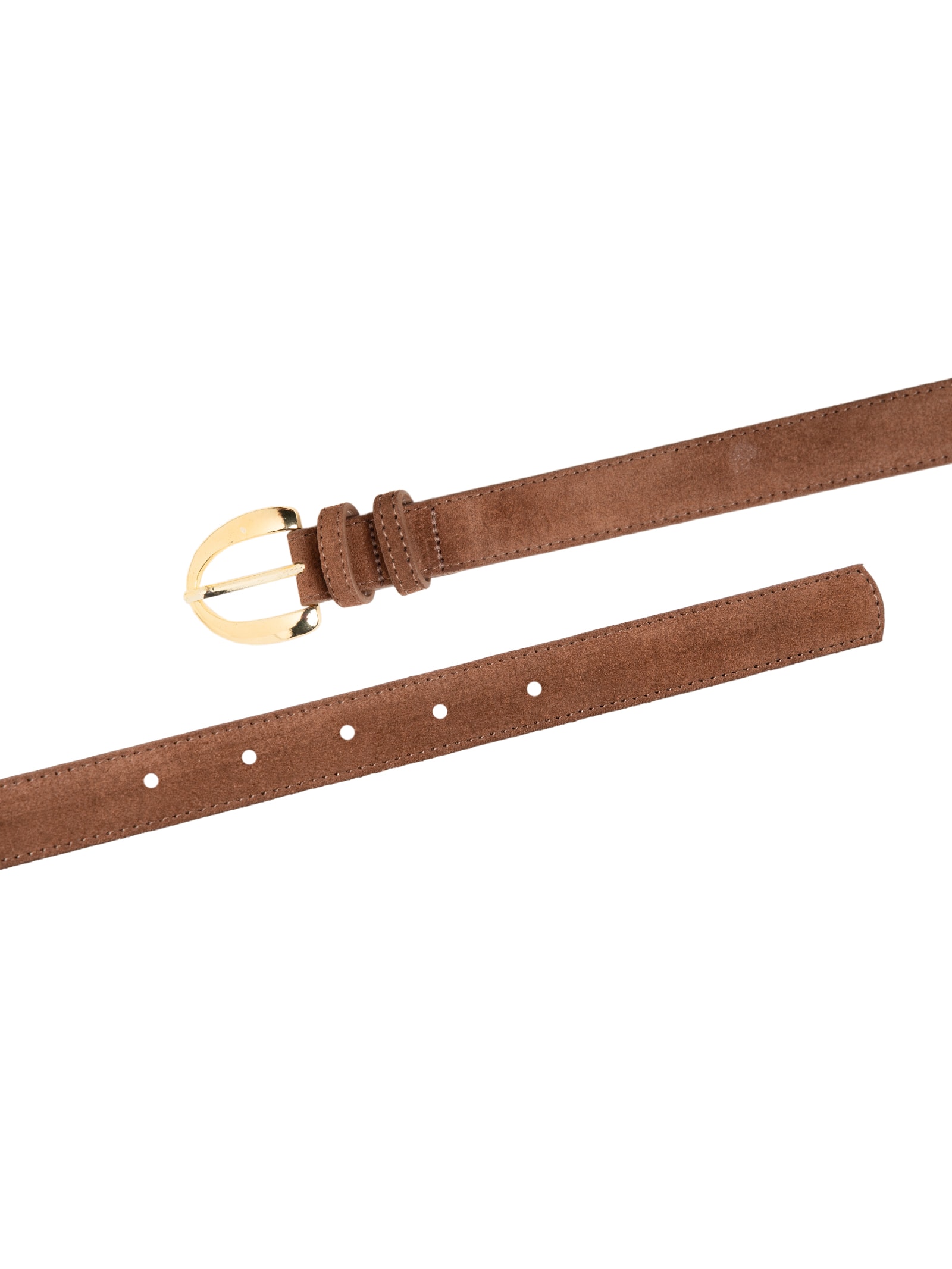 Cinto Feminino Em Couro Marrom Market 33