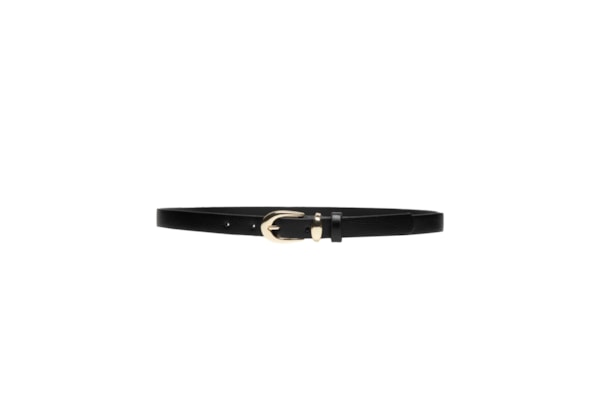 Cinto Feminino Em Couro - Preto