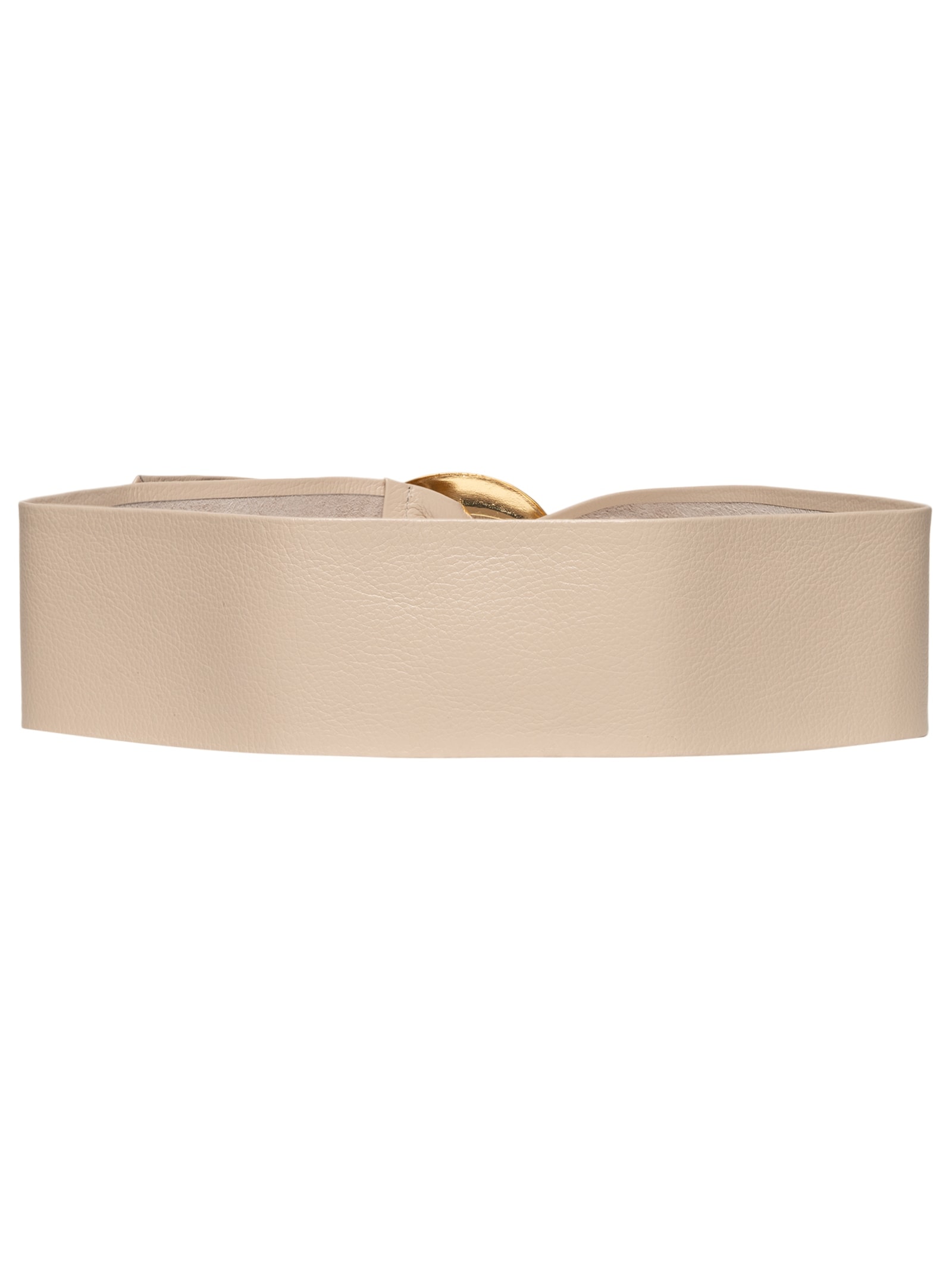 Cinto Feminino Faixa Em Couro Com Fivela Orgânica Off White Market 33