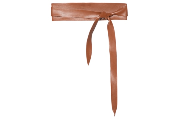 Cinto Feminino Faixa Em Couro - Marrom