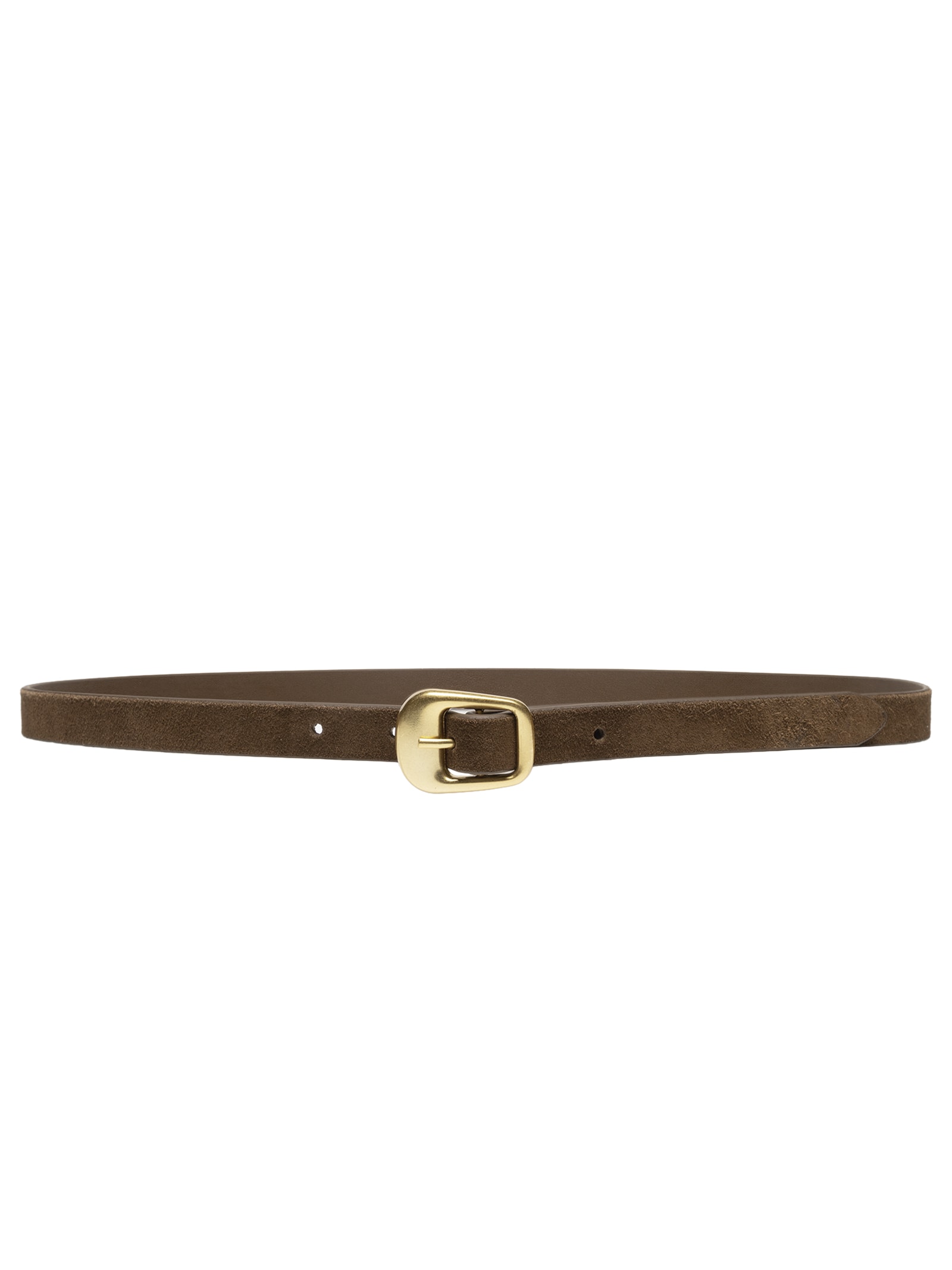 Cinto Feminino Fancy Suede Marrom Carrano