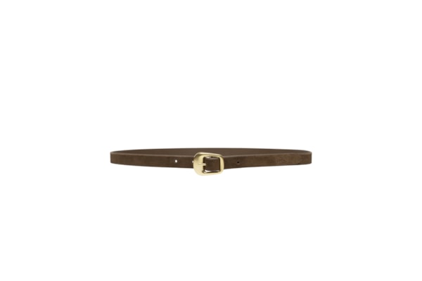 Cinto Feminino Fancy Suede - Marrom