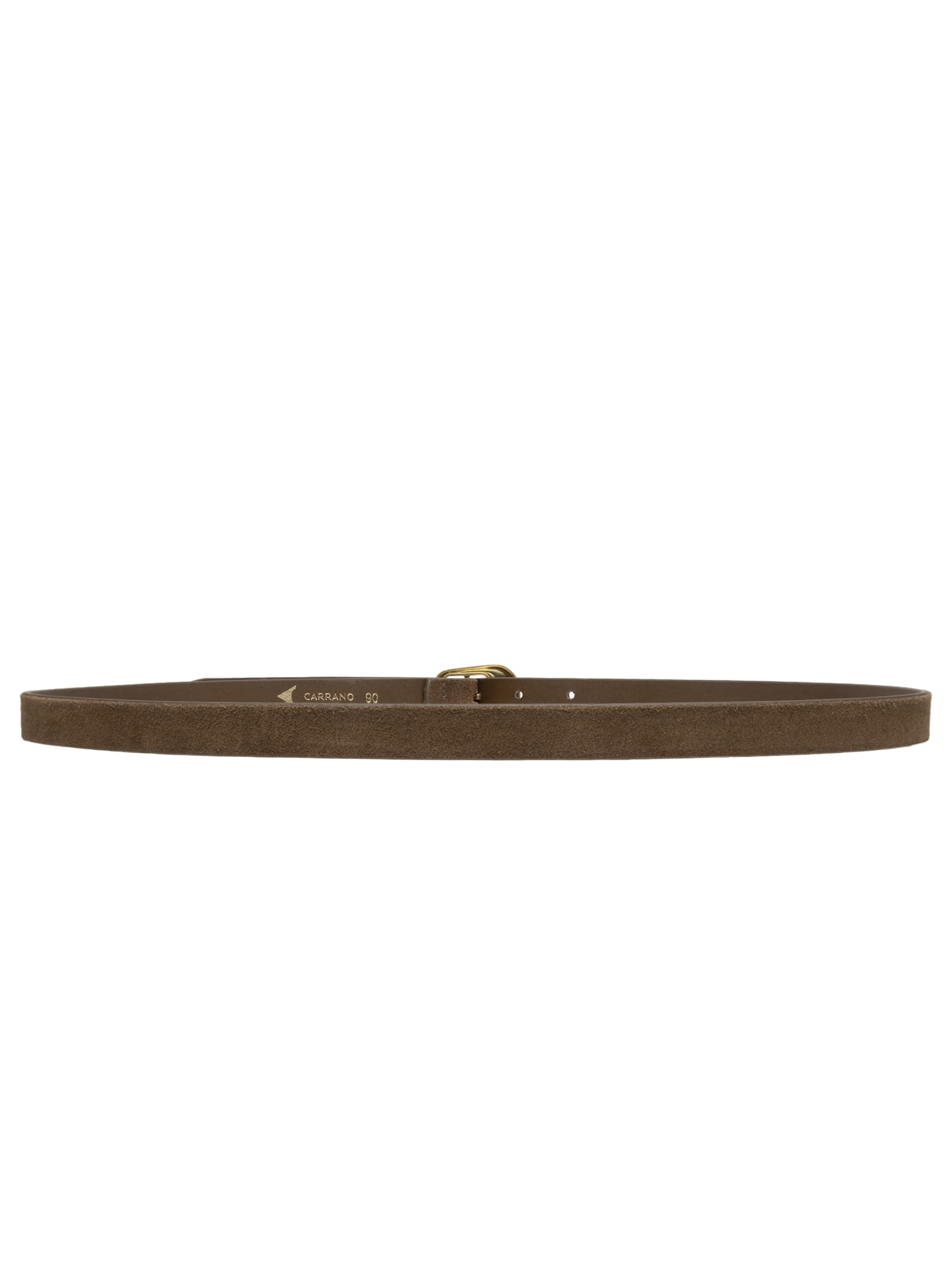 Cinto Feminino Fancy Suede Marrom Carrano