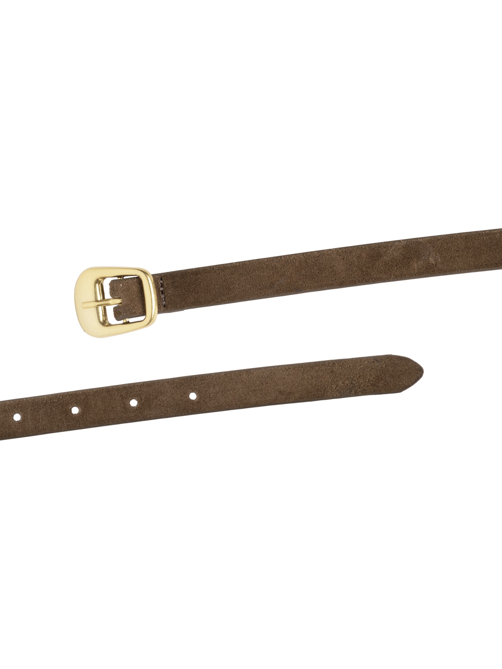 Cinto Feminino Fancy Suede Marrom Carrano