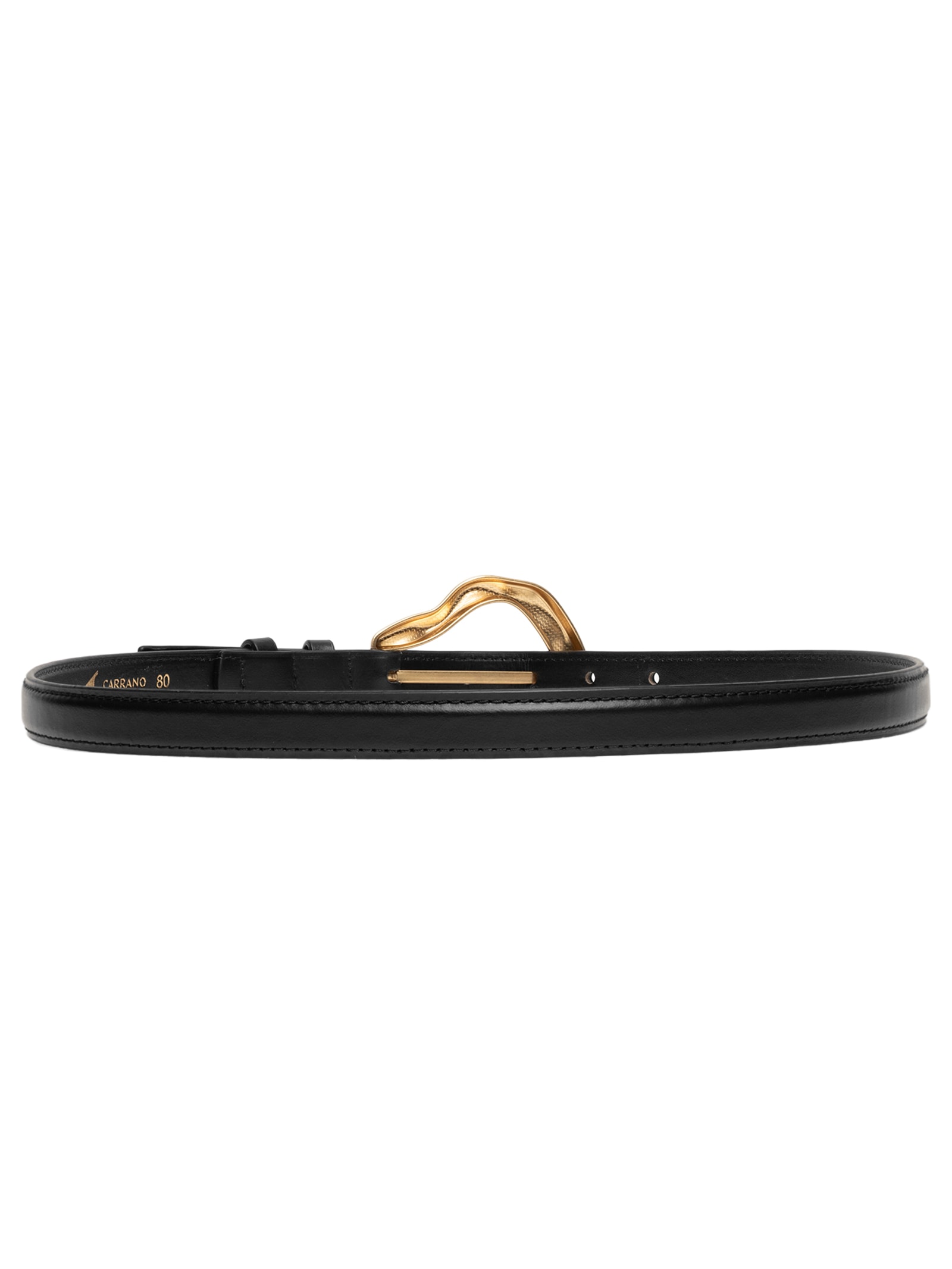 Cinto Feminino Fino Vegetal Ouro Preto Carrano