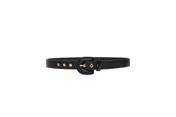 Cinto Feminino Fivela Encapada - Preto