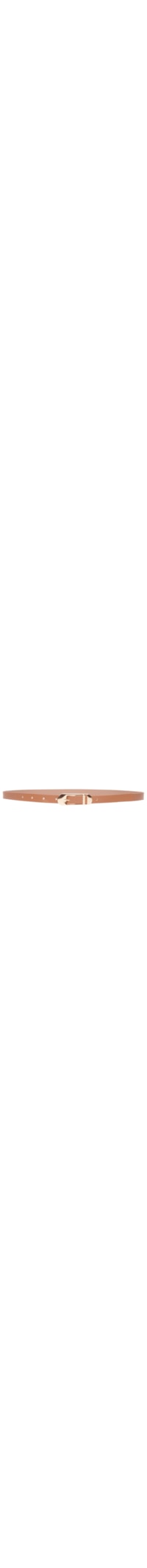Cinto Feminino Fivela Metálica Alongada - Marrom