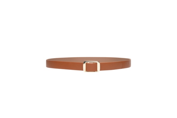 Cinto Feminino Fivela Metálica - Marrom