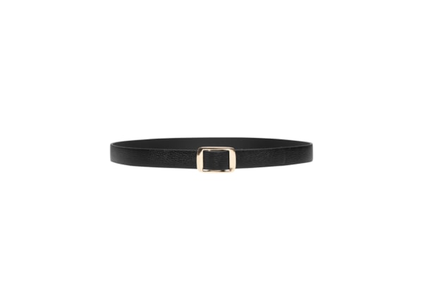 Cinto Feminino Fivela Metálica - Preto