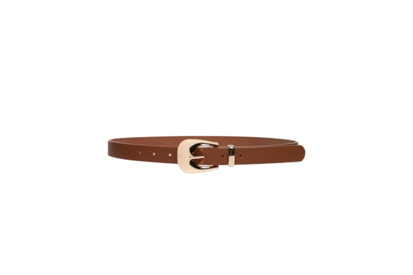 Cinto Feminino Fivela Orgânica - Bege