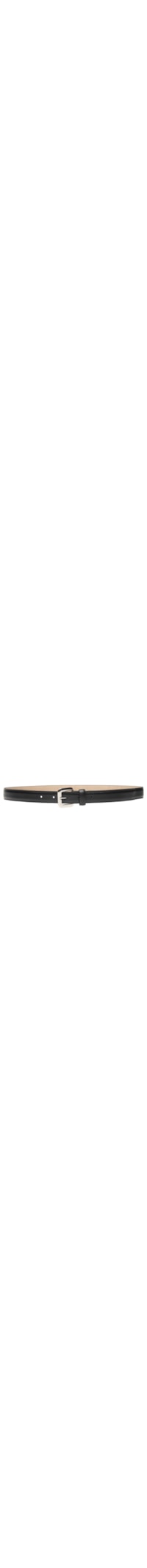 Cinto Feminino Fivela Quadrada Em Couro - Preto