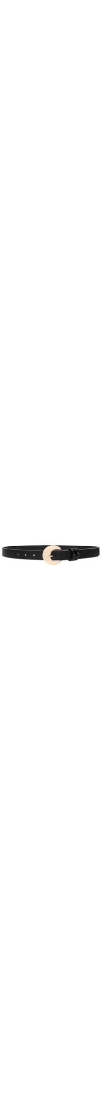 Cinto Feminino Fivela Redonda - Preto